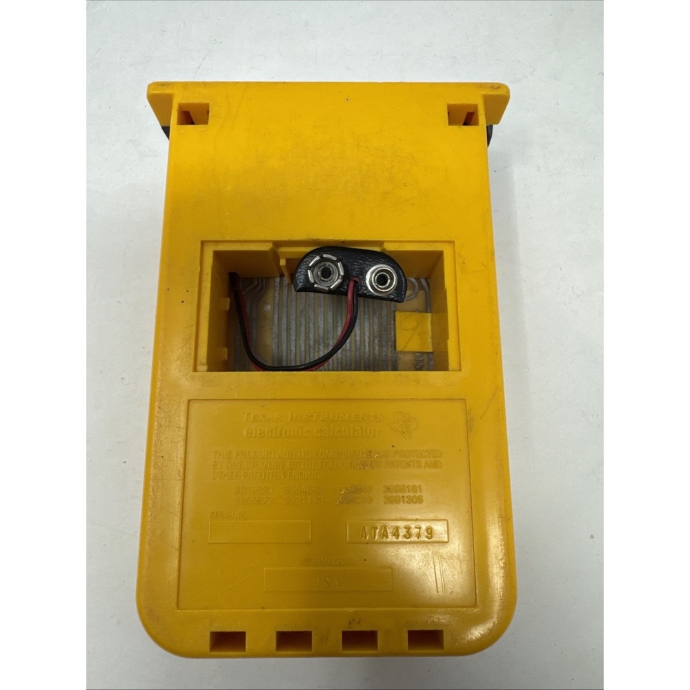 Vintage Texas Instruments LITTLE PROFESSOR Learning Calculator For Parts AS IS - Picture 2 of 3